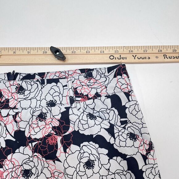 Sport Haley Skort Skirt Size 8 Blue Pink Floral Mini Golf Tennis Athleisure - Picture 7 of 8